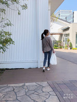 画像をギャラリービューアに読み込む, 【M】リネン100％ワッフルトートバッグ
